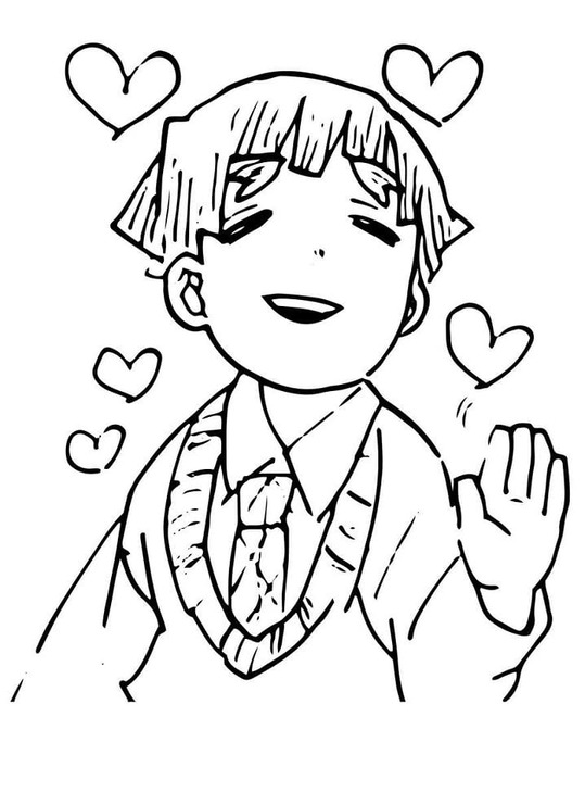 あがつまぜんいつ 印刷可能 ぬりえ