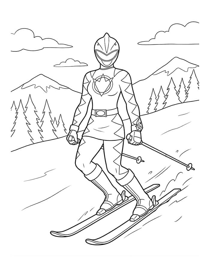 アバレンジャー 画像 ぬりえ