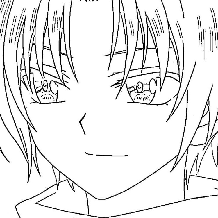 暁のヨナ 1 ぬりえ