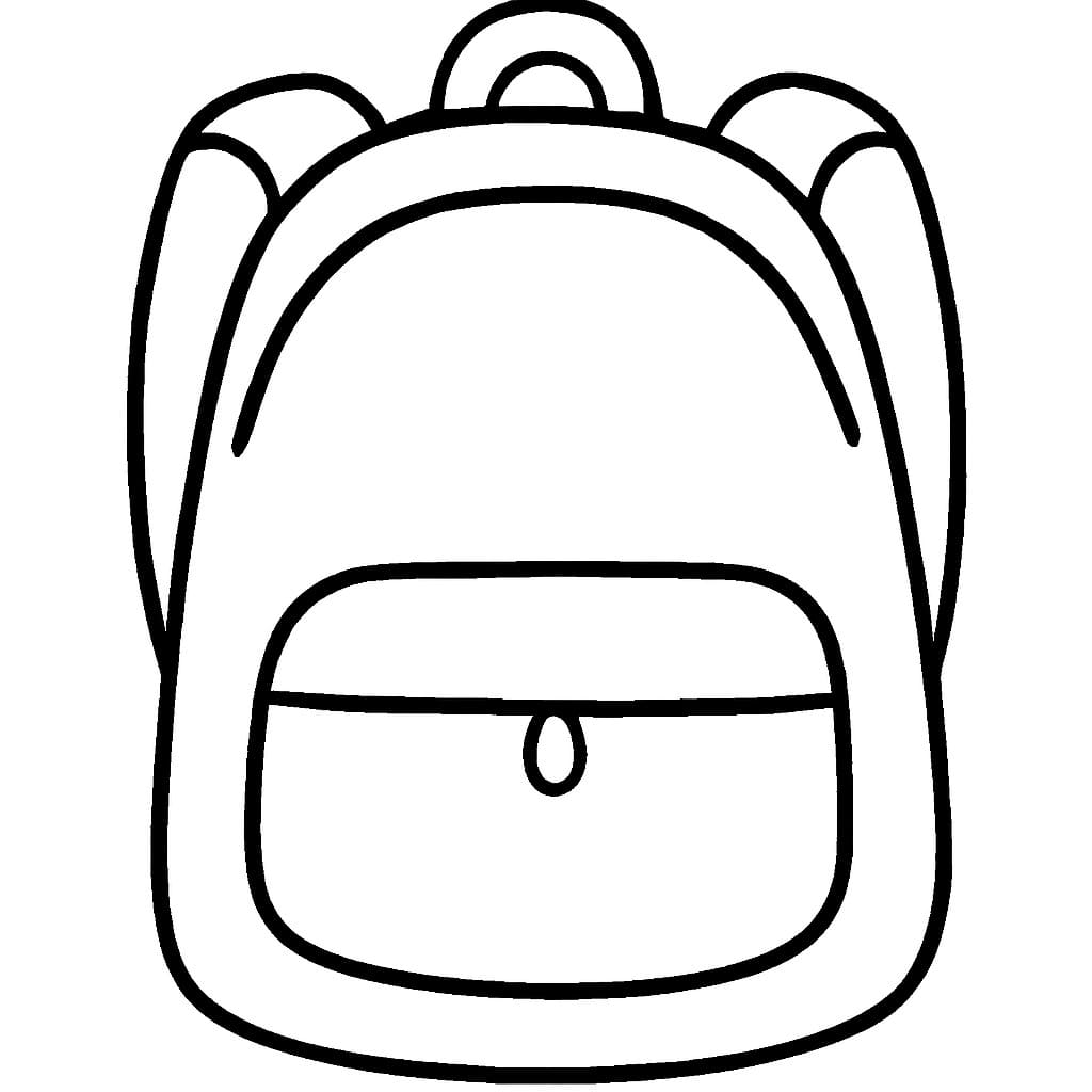 バックパック 画像 ぬりえ