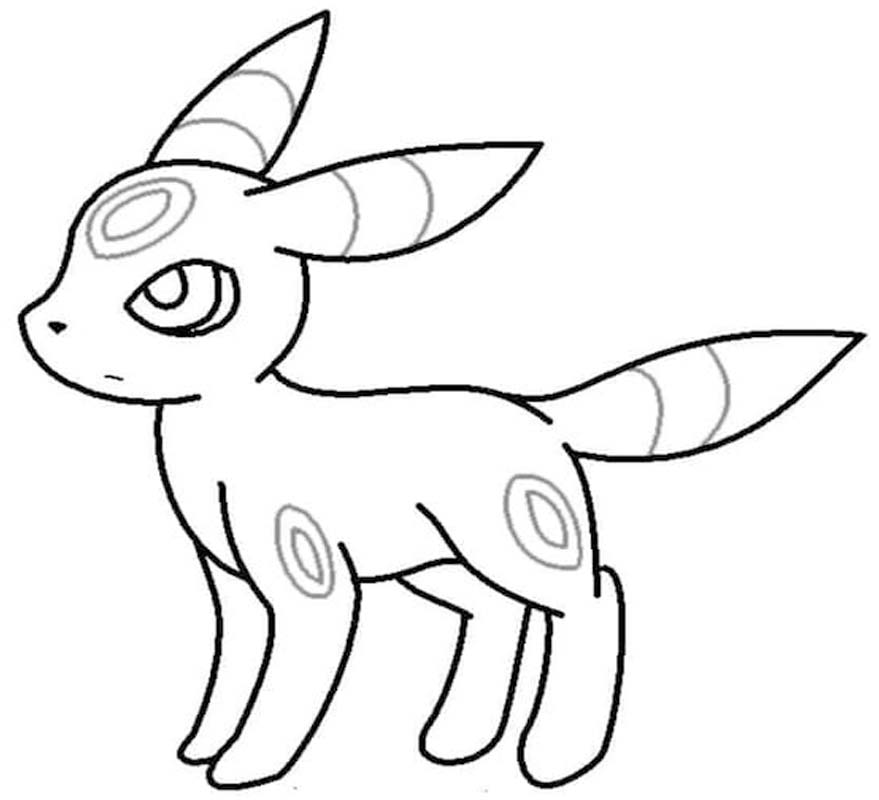 ブラッキー 無料で印刷可能 ぬりえ