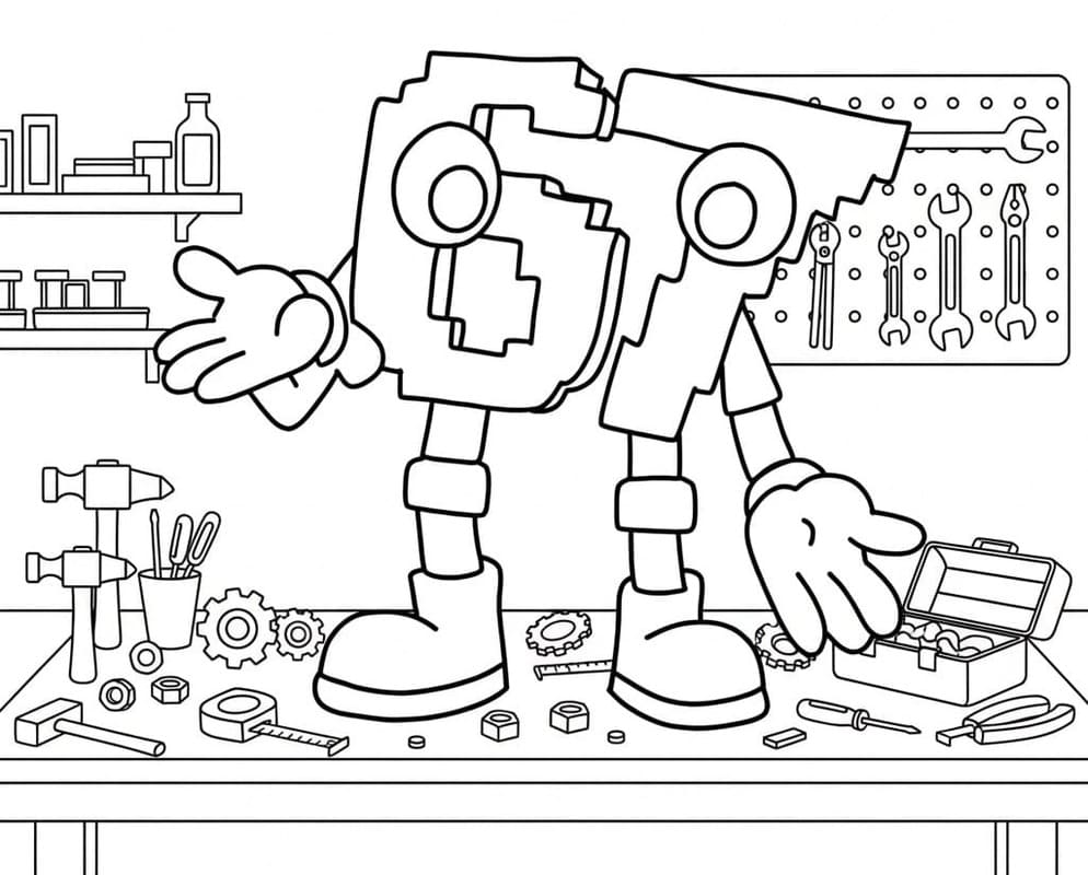 描画 67 ブレインロット 印刷可能 ぬりえ