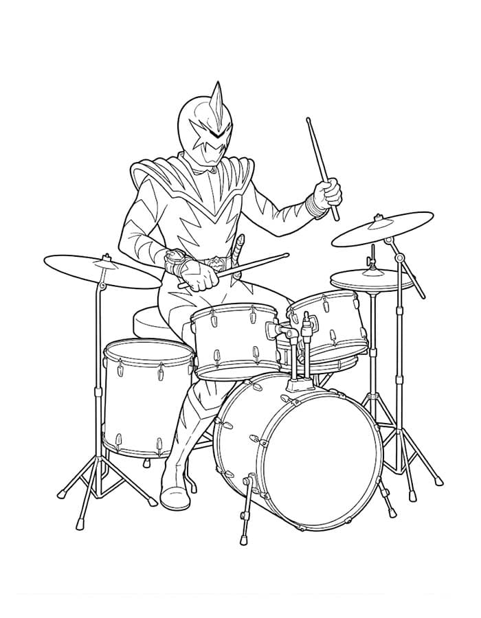 描画 アバレンジャー ぬりえ