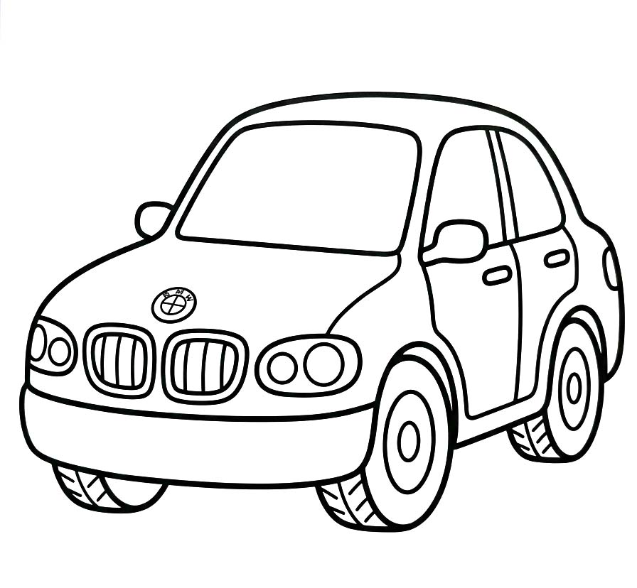 描画 BMW 無料 ぬりえ