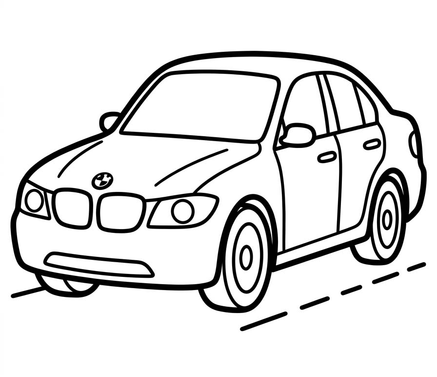 描画 BMW ぬりえ