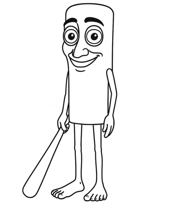 描画 ブレインロット 無料 ぬりえ