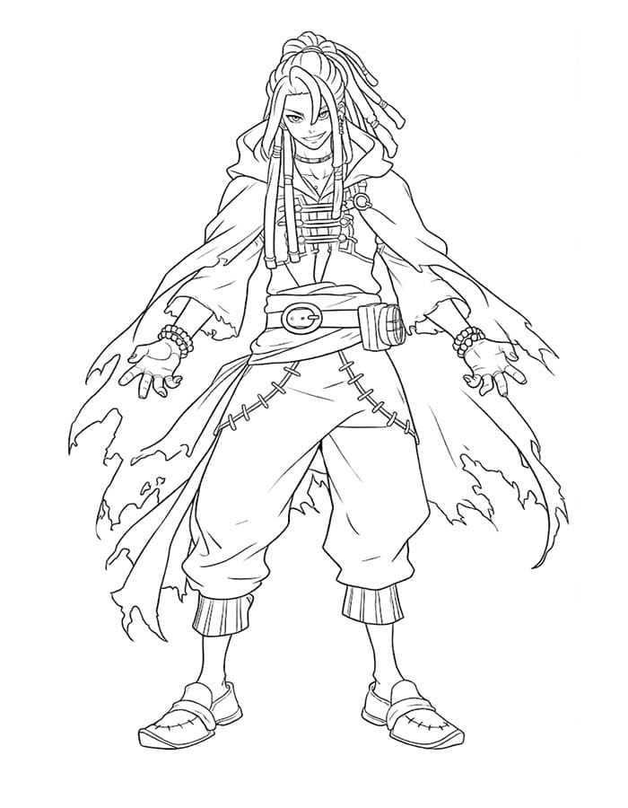 描画 ガチアクタ ぬりえ