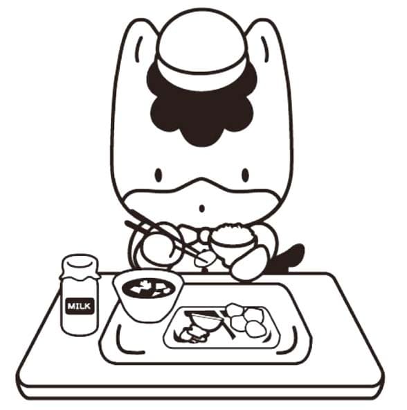 描画 ぐんまちゃん 無料 ぬりえ