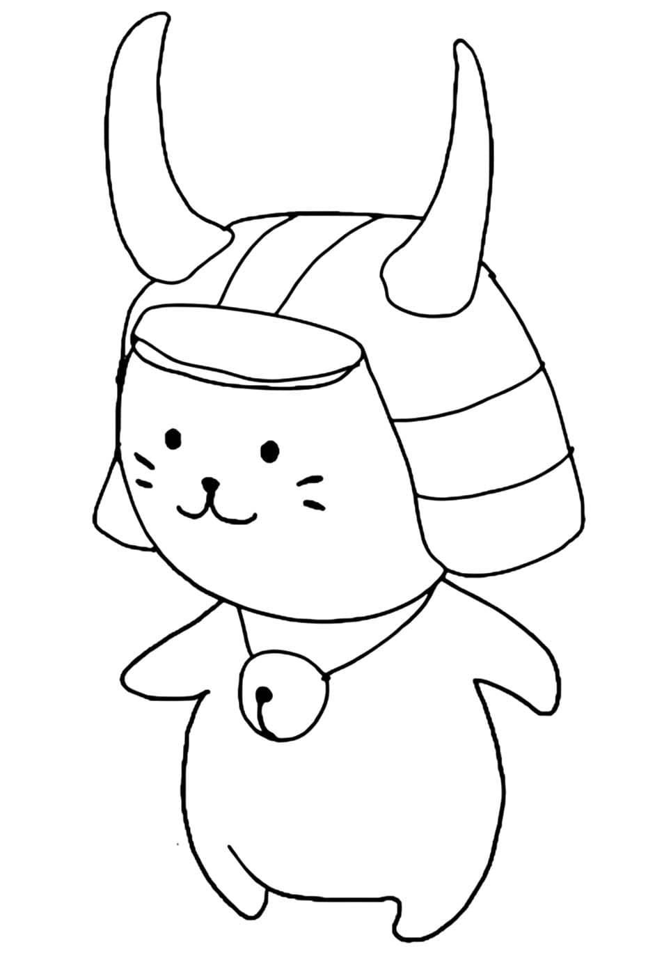 描画 ひこにゃん 無料 ぬりえ