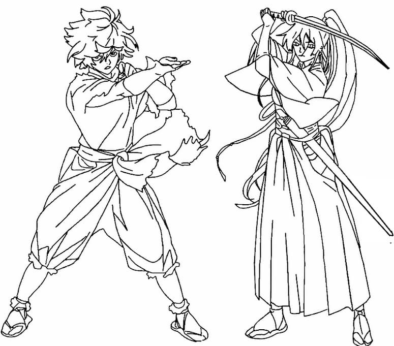 描画 地獄楽 印刷可能 ぬりえ