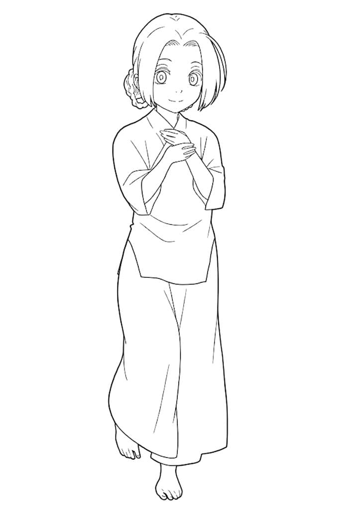 描画 地獄楽 ぬりえ