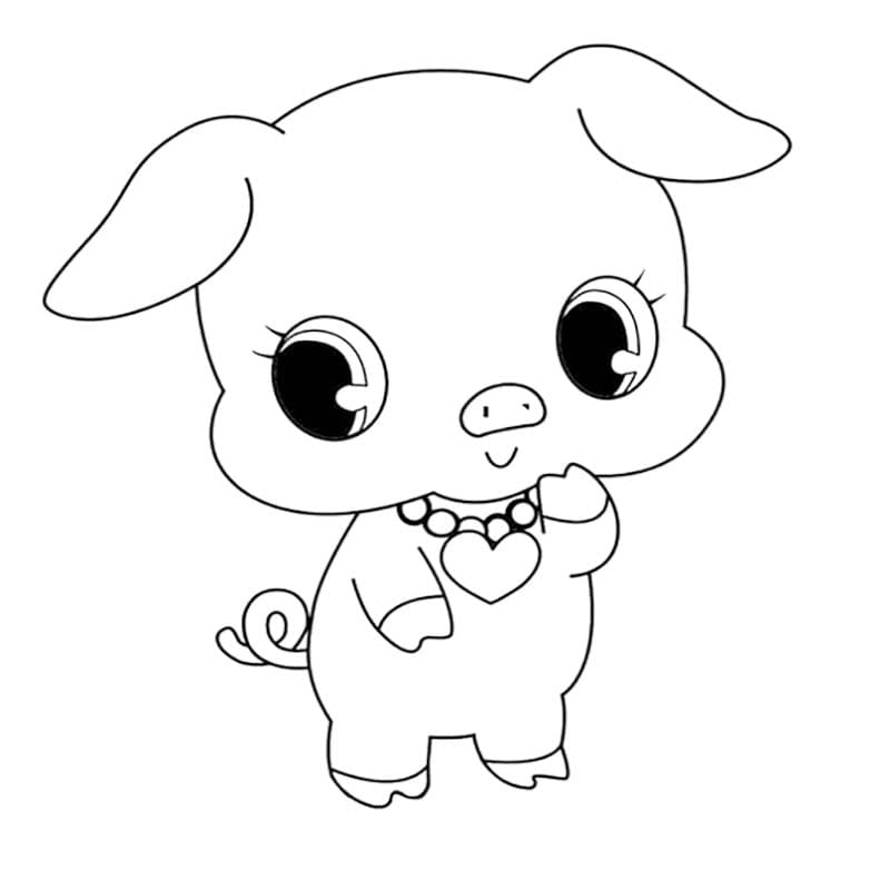 描画 ジュエルペット 無料 ぬりえ