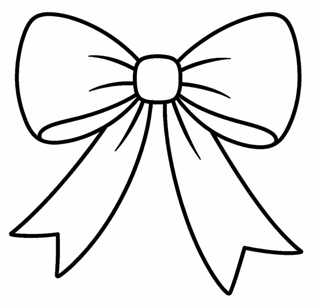 描画 髪の弓 印刷可能 ぬりえ