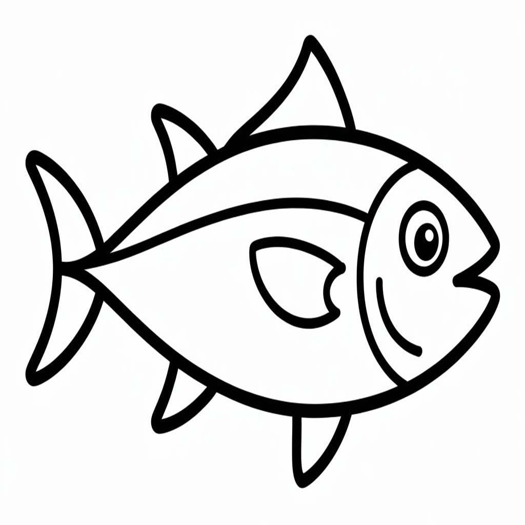 描画 マグロ ぬりえ