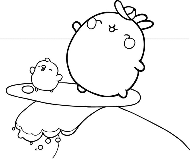 描画 モラン 無料 ぬりえ