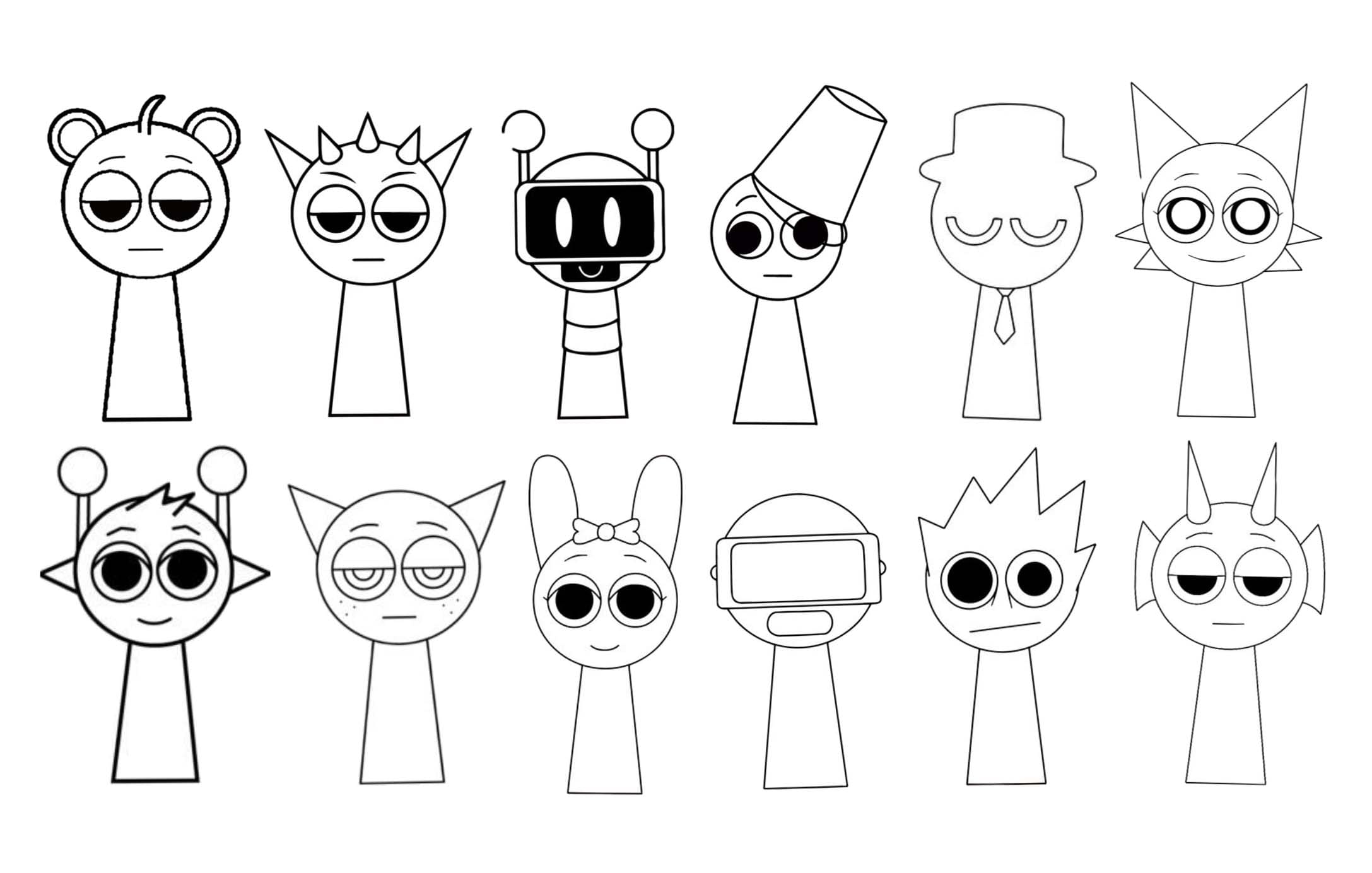 描画 スプランキー 印刷可能 ぬりえ