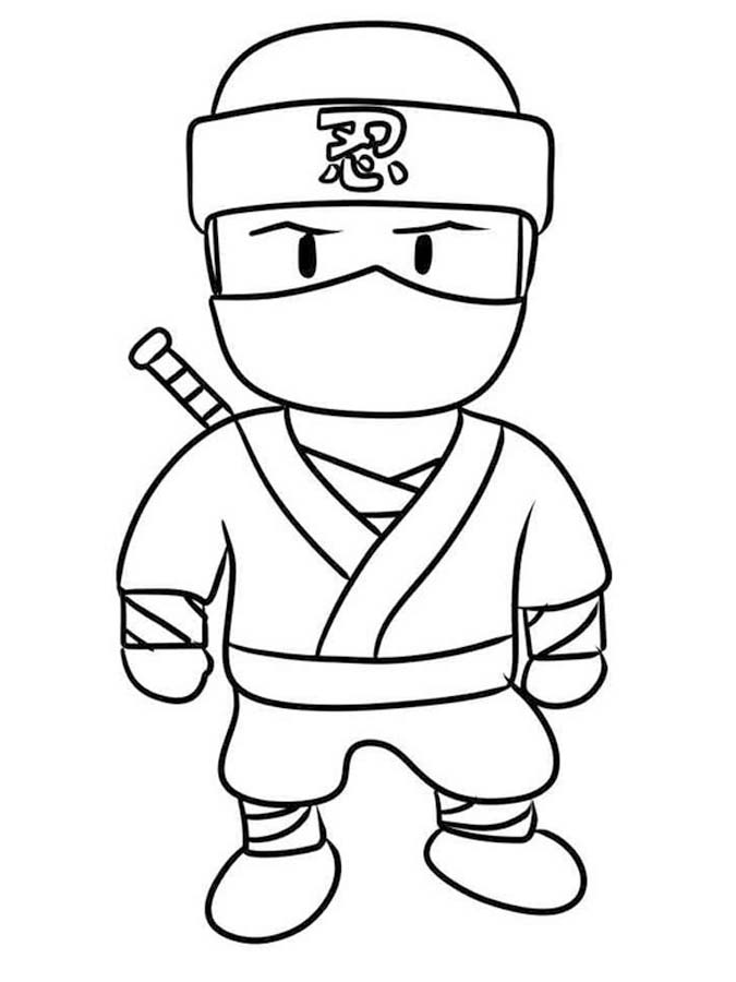 描画 スタンブルガイズ ぬりえ