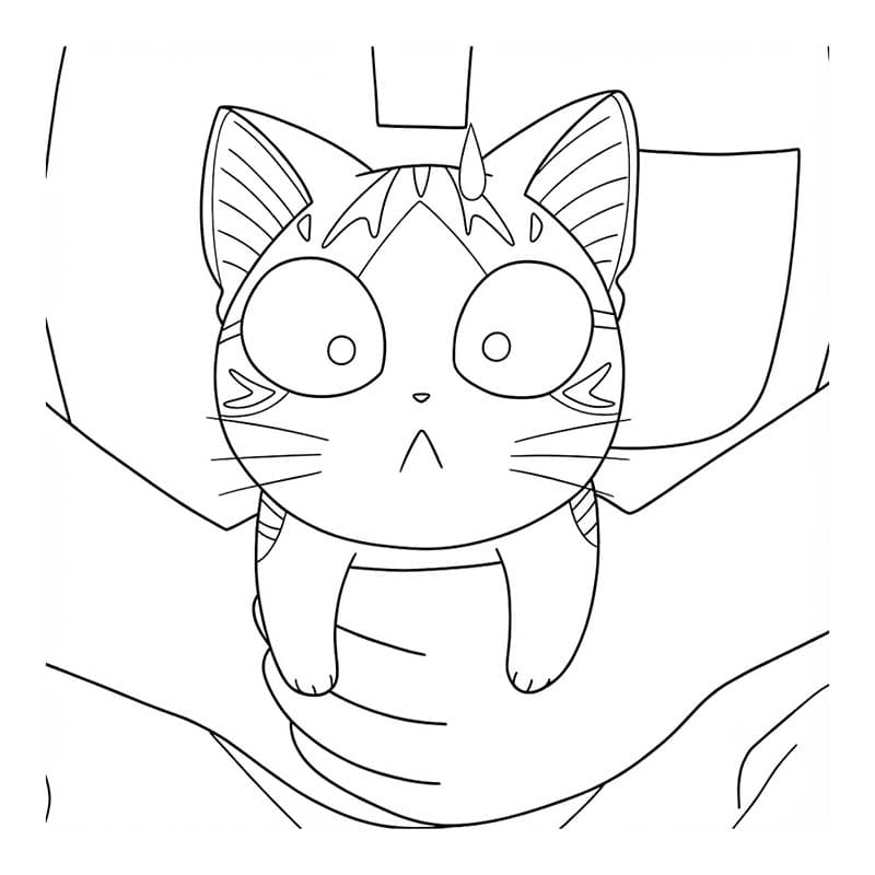 チーズスイートホーム 描画 ぬりえ