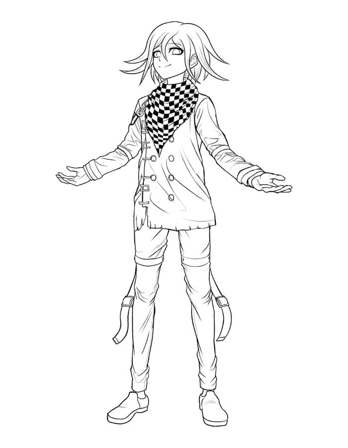 ダンガンロンパ 描く ぬりえ