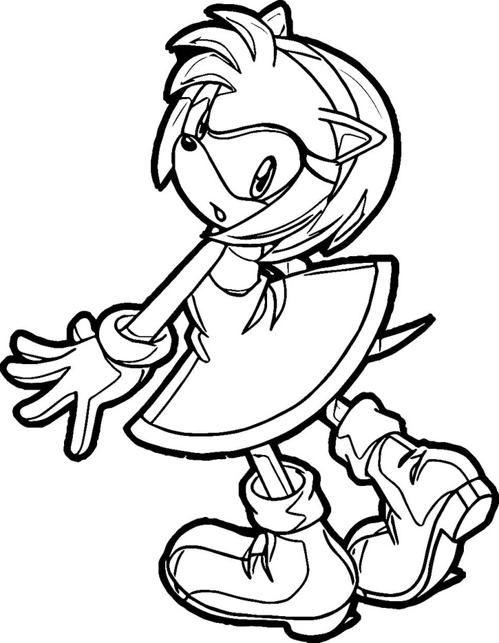 エミー・ローズ 描く ぬりえ