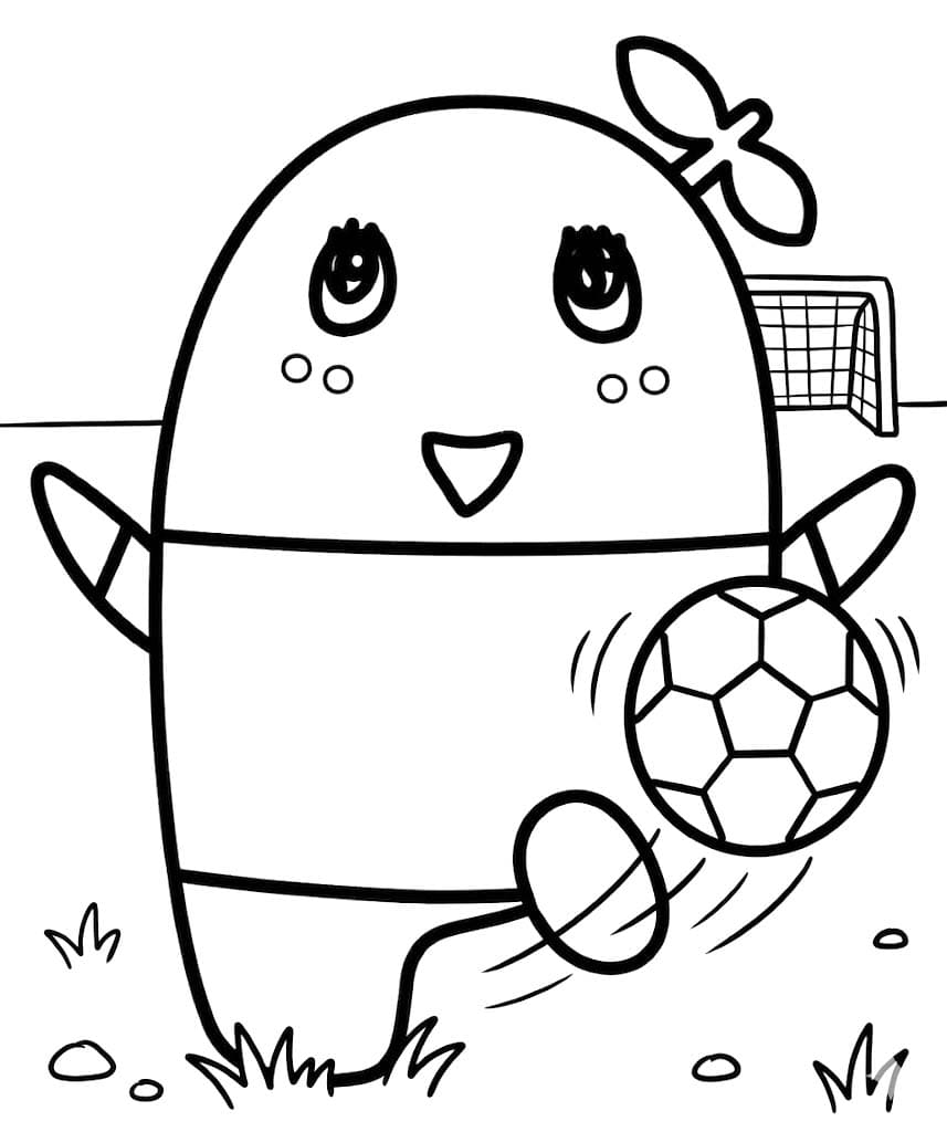 ふなっしー 印刷可能 ぬりえ