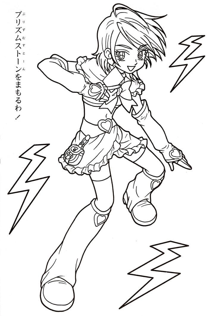 ふたりはプリキュア 6 ぬりえ