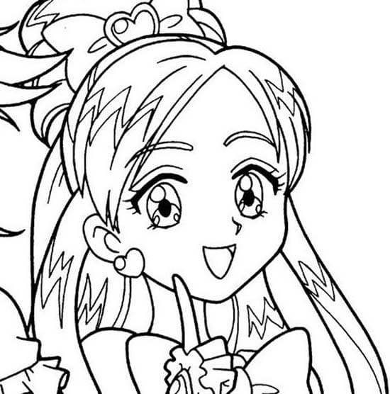 ふたりはプリキュアの画像 ぬりえ