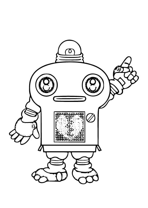 ガラピコぷ 9 ぬりえ