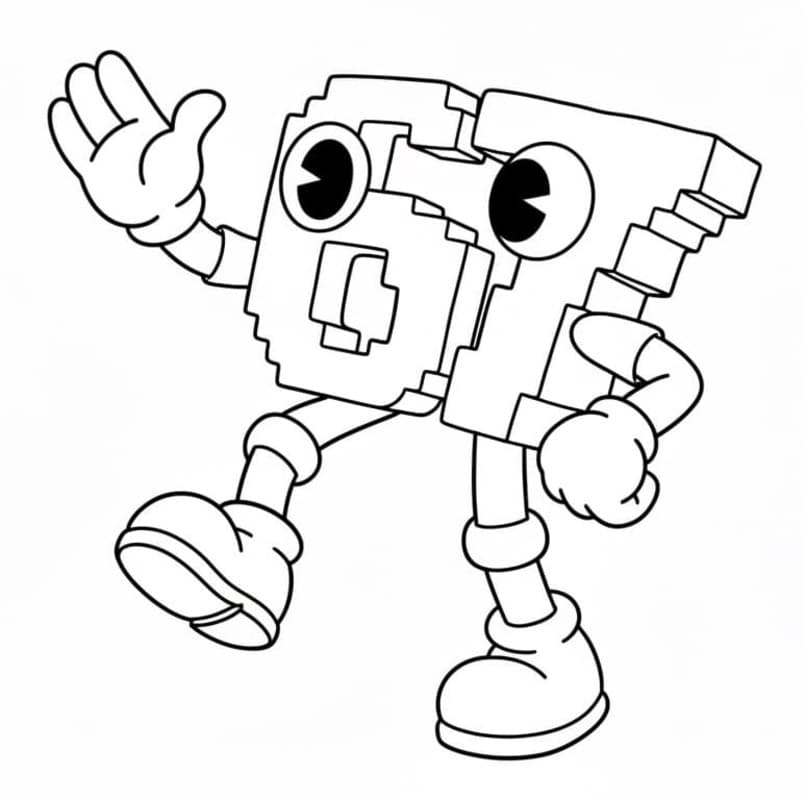 画像 67 ブレインロット 単純 ぬりえ