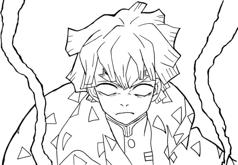 画像 あがつまぜんいつ 簡単 ぬりえ