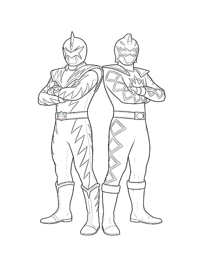 画像 アバレンジャー 基本的な ぬりえ
