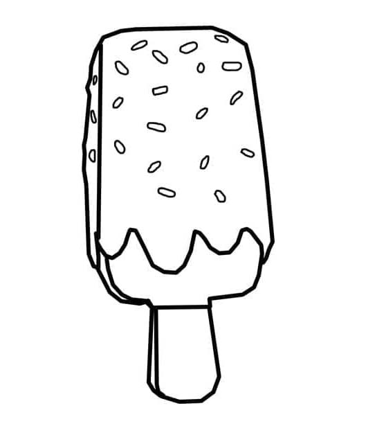 画像 アイスキャンディー 無料で印刷可能 ぬりえ