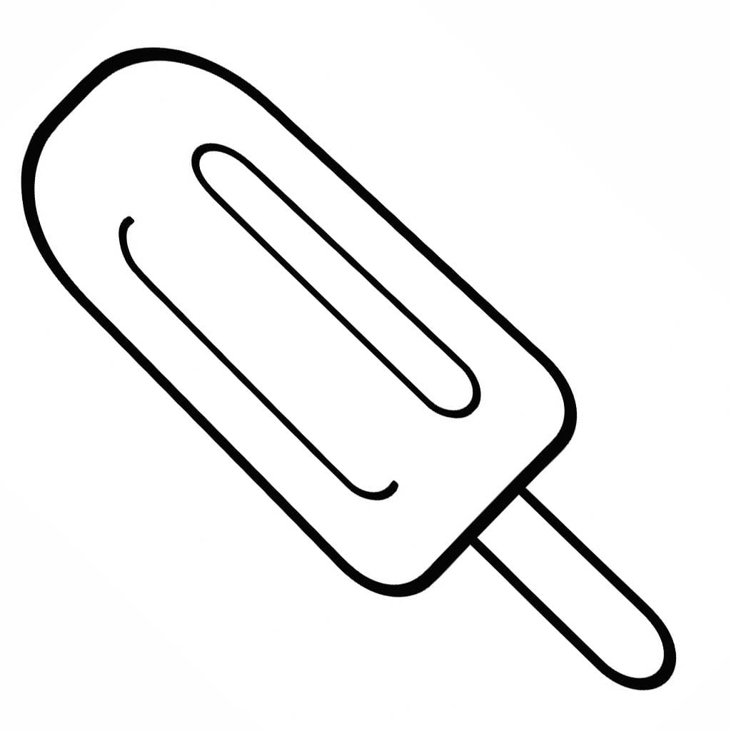 画像 アイスキャンディー ぬりえ