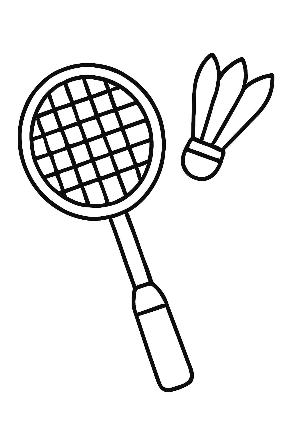 画像 バドミントン 印刷可能 ぬりえ