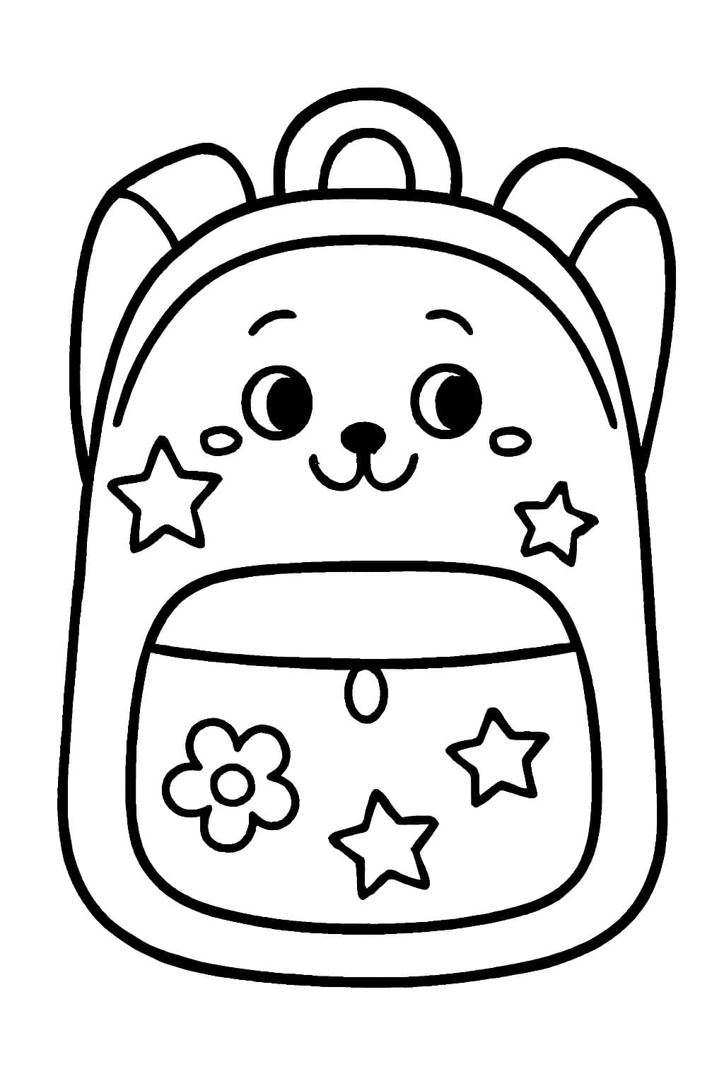 画像 バックパック 無料で印刷可能 ぬりえ