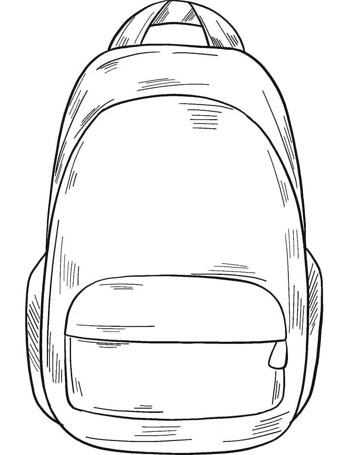 画像 バックパック 無料で ぬりえ