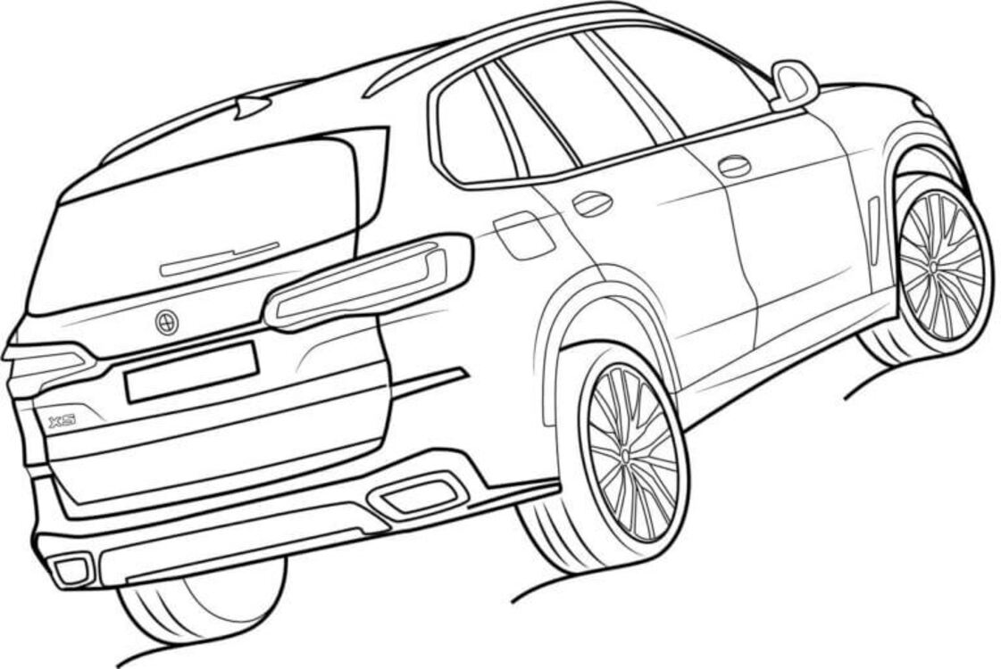 画像 BMW 印刷可能 ぬりえ