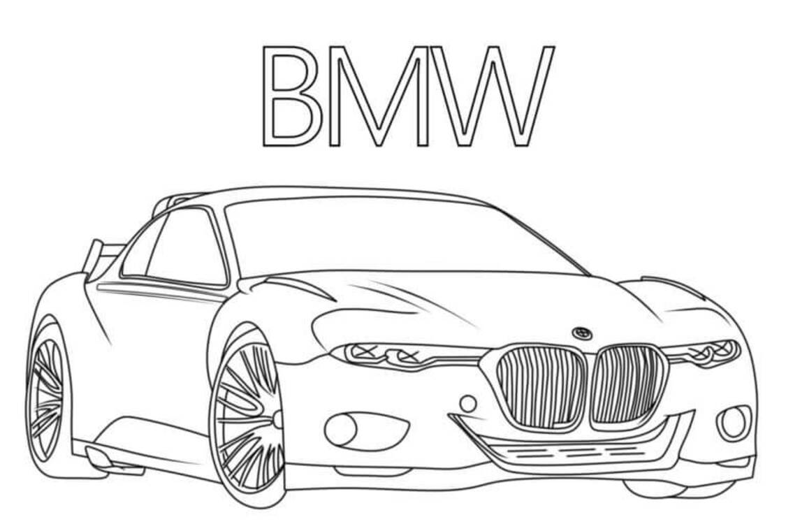 画像 BMW 簡単 ぬりえ