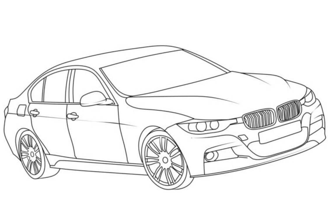 画像 BMW 無料 ぬりえ
