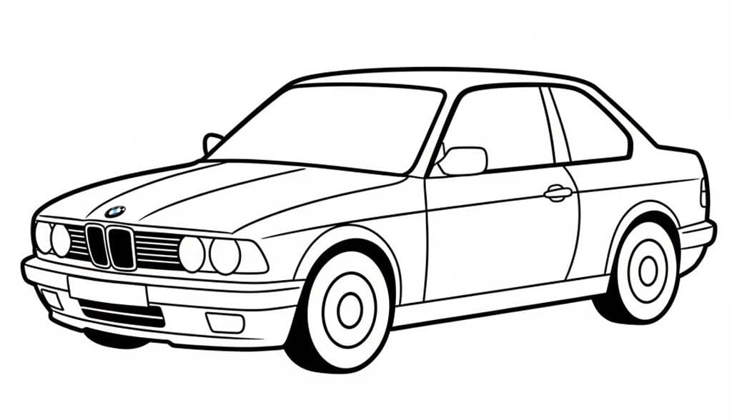 画像 BMW ぬりえ