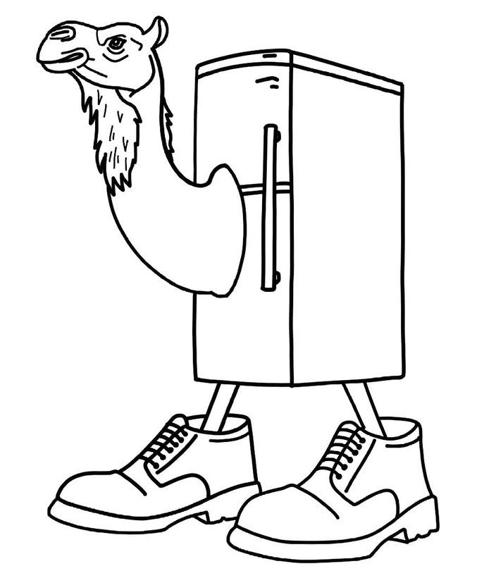 画像 ブレインロット 単純 ぬりえ