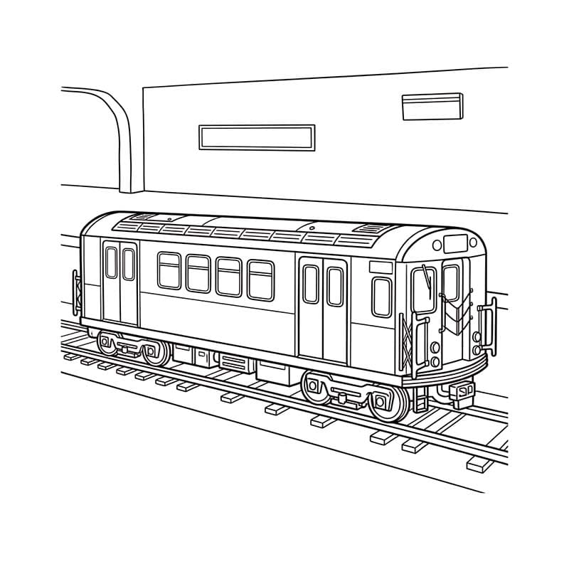 画像 地下鉄 印刷 ぬりえ