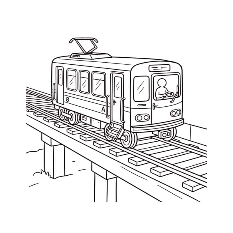 画像 地下鉄 簡単 ぬりえ