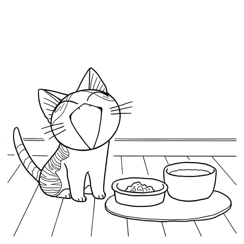 画像 チーズスイートホーム 無料で ぬりえ