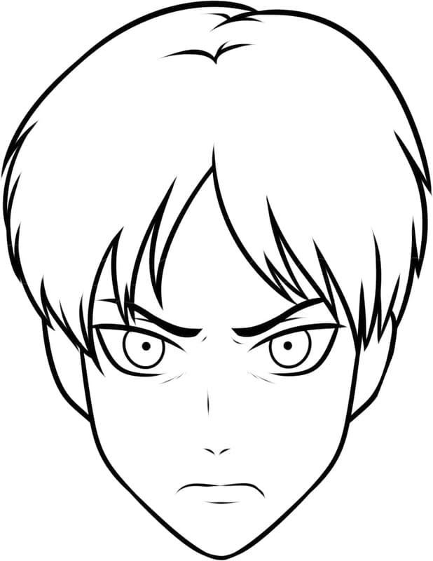 画像 エレン・イェーガー ぬりえ