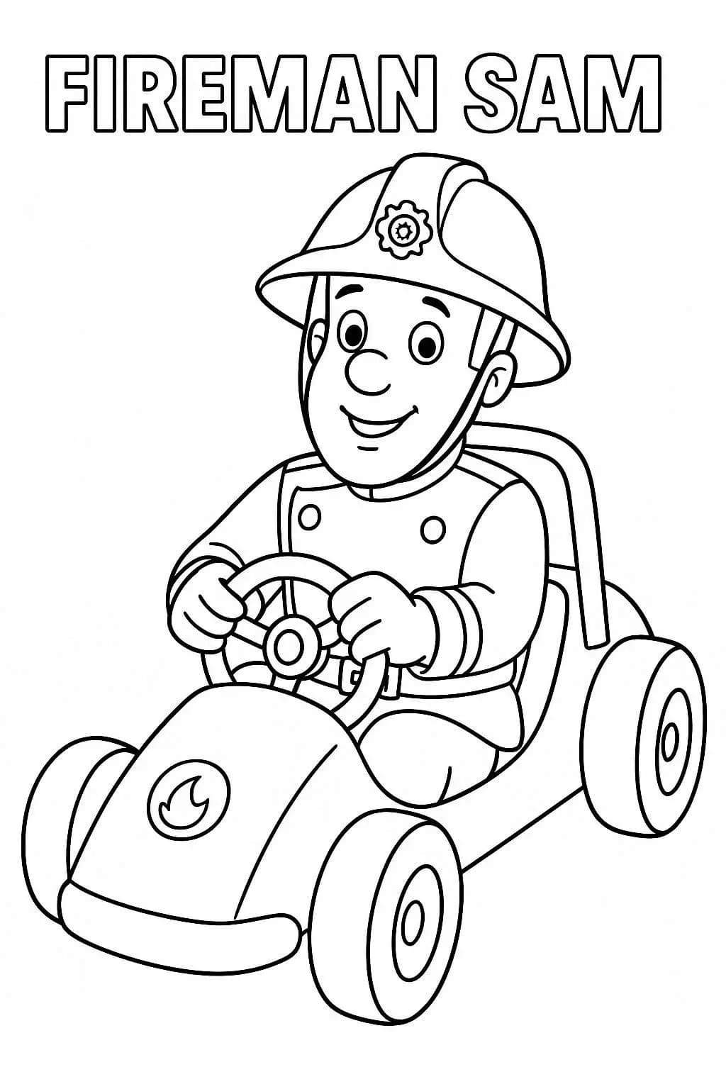 画像 ファイヤーマンサム 印刷 ぬりえ