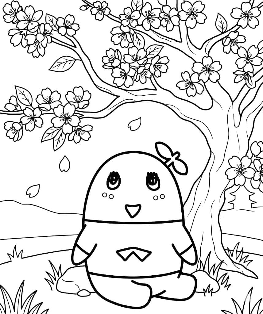 画像 ふなっしー 無料で ぬりえ