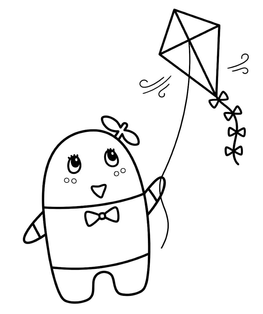 画像 ふなっしー 単純 ぬりえ