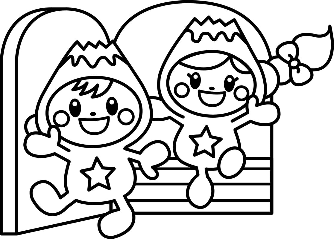 画像 ふじっぴー 基本的な ぬりえ