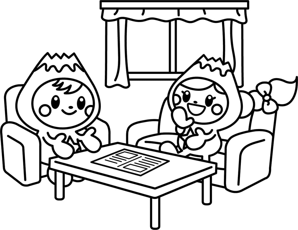 画像 ふじっぴー 無料で印刷可能 ぬりえ